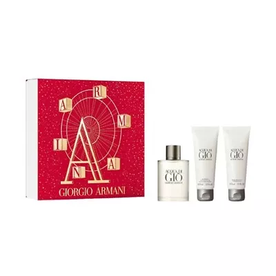 Giorgio Armani Acqua Di Gio 3 Piece Fragrance Gift Set • $169