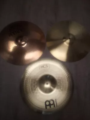 16  Cymbal Lot Meinl Sabian No Name Cymbals • $60