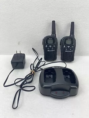 Midland LXT328 Two Way Radios & Charger - Tested Works! Batteries NOT INCLUDED • $29.99