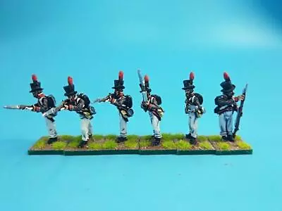 28mm Napoleonic Painted Spanish Round Hats And Lapelled Coats SPA31 • £23.99