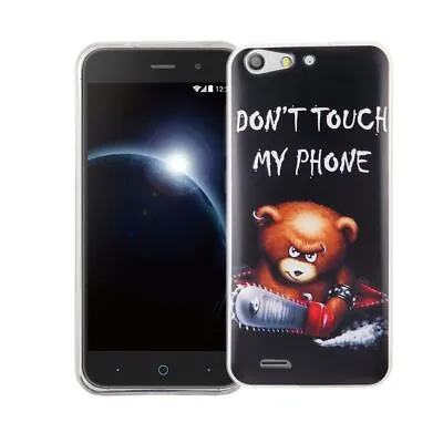 Case Motif Case Cover For ZTE Blade V6 Bear Don'T Touch + 9H Glass • $32.47