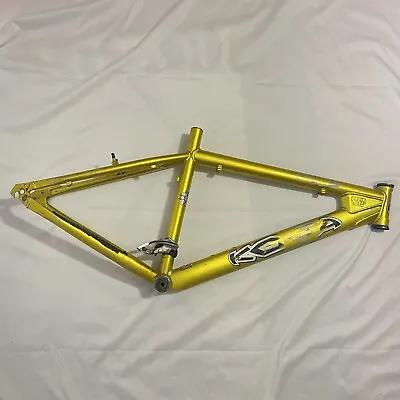 Kona Ob Aluminum Mountain Bike Frame Gold Custom Butted See Photos Bicycle • $195