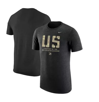 Nike  Men’s Army Rivalry Collection Tri-Blend Short Sleeve T-Shirt Black Size L • $26.99