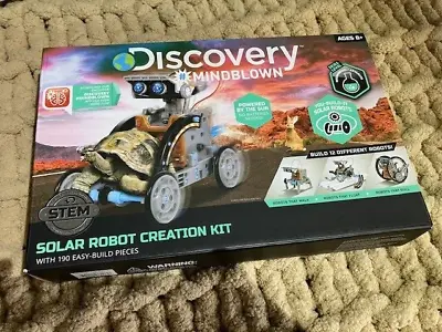 Discovery Mindblown Solar Robot Creation Kit • $5
