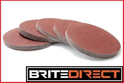  Best Price Sanding Discs 150mm 6  Grit 40 - 240 Hook & Loop Polishing Sandpaper • £0.99