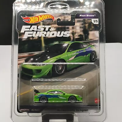 Hot Wheels Fast And Furious 1995  Mitsubishi Eclipse In High End Protector • $39.99