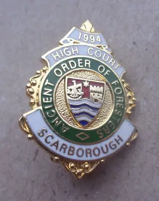£5.99 • Buy Ancient Order Of Foresters 1994 High Court Scarborough Pin Badge
