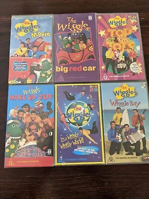 The Wiggles ABC VHS Bundle X 6 Video Tapes Original Cast • $65