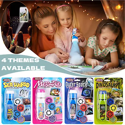 $7.55 • Buy Torch Projector Eductional Toys Night Light For 2-10 Year Old Kids Boy Girl Gift
