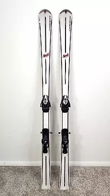 157 Cm STOCKLI Spirit ED 7 All-Mountain Women's Skis W/ SALOMON Z10 Bindings • $199