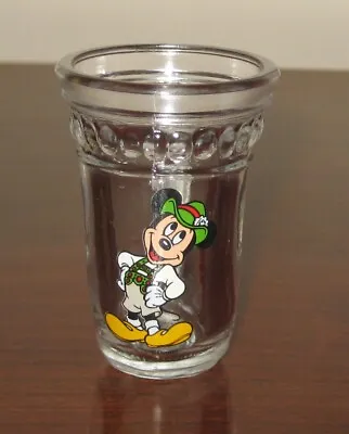 Shot Glass Walt Disney Parks EPCOT Germany Mickey Mouse Horn Stein Style • $18.99