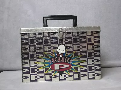 Vintage 1996 Sanrio Pochacco Lunchbox Tin Metal Stash Box Made In Japan • $34.99