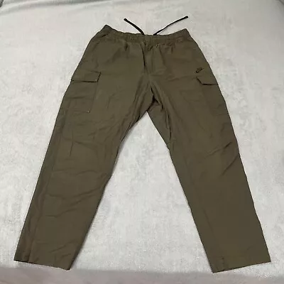 NIKE Utility Cargo Jogger Chino Pants (fb2191-378) Olive Green 2XL • $24.97