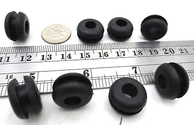 7/16  Hole Wire Cord Bushing Rubber Grommet For 7/16  Hole 1/8  Panel 1/4  ID • $8.71