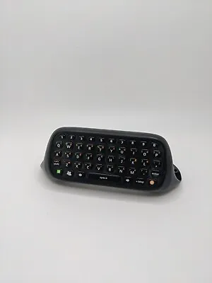 $5.99 • Buy Chatpad Keypad OEM Microsoft Black For Xbox 360 Console Video Game Controller