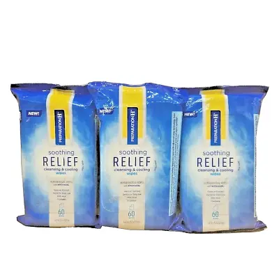 Preparation H Soothing Relief Cleansing And Cooling Wipes Flushable Wipes    • $13.30