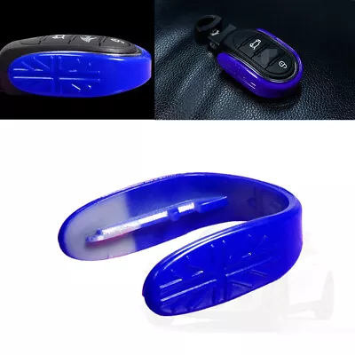 Blue 3D Union Jack Key Fob Case Cover Shell For MINI Cooper 3rd Gen F55 F56 F57 • $9.99