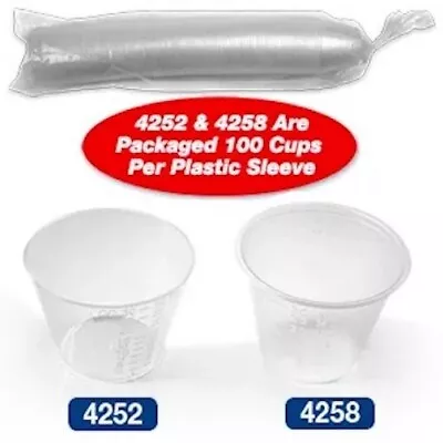 100 Plastic Graduated 1 Oz Medicine Cups 1 Pack Of 100 • $52.50