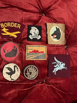 8 Various Cloth Patches • £60