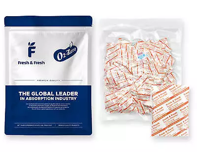 Fresh & Fresh (150 Packet) 100 CC Premium Oxygen Absorbers (1 Bag Of 150 Packet) • $14.99