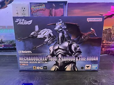 S.H.Monsterarts Mechagodzilla [1993] Garuda & Fire Rodan US Seller  NIB TAMASHII • $215