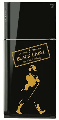 $50 • Buy Johnnie Walker Black Label Fridge, Bar, Scotch Whisky Sticker Decal 1000 X 550mm