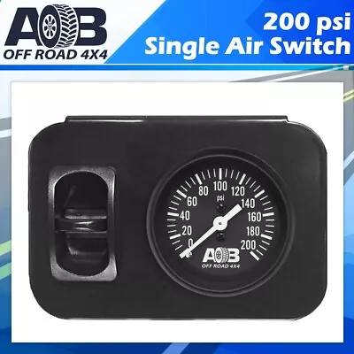 Pressure Gauge 110 200psi Single Needle Air Lift Suspension Air Bag Compressor • $165