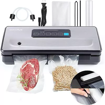 $65.59 • Buy INKBIRD Vacuum Sealer Food Storage Sealer Saver Bags Freezer Plastic Containers