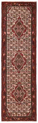 Genuine Hand Knotted Runner Rug HandmadePersian Oriental Runner 293 Cm X 83 Cm • £350