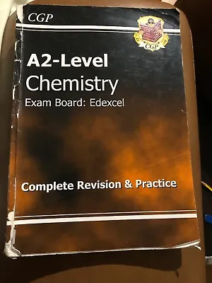 Cgp Edexcel A2-level Chemistry Textbook Complete Revision & Practice Study Guide • £0.99