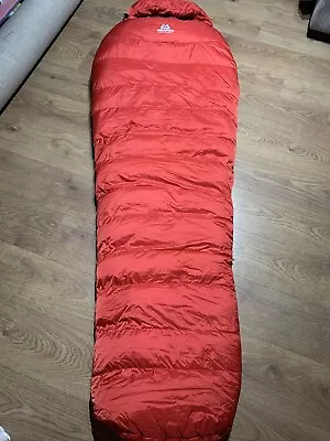 Mountain Equipment Glacier Expedition Down Sleeping Bag Regular Red • £400