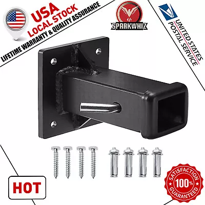 Bolt On Hitch Receiver Tube 2 Inch Hitch Wall Mounted Hitch Mount Bike Rack NEW • $39.50