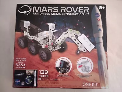 Mars Rover Motorized Metal Construction Kit Age 8+ 139 Pieces New • $24.99