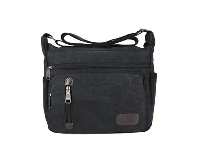 Men's Crossbody Retro Shoulder Canvas Vintage Messenger Bag Satchel Travel Bags • $18.95