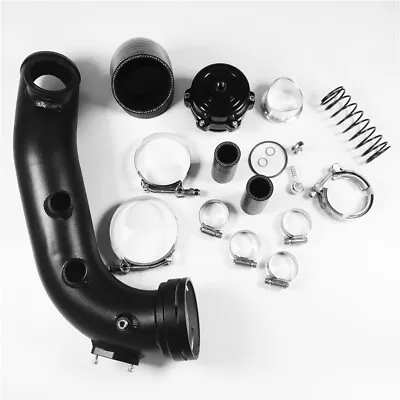 FOR BMW N54 135i 335i 335xi 3.0L Air Intake Turbo Charge Pipe+50MM BOV 35PSI BK • $131.59