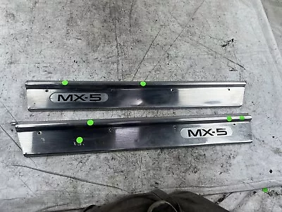 1990-1997 Mazda Miata Mx5 Oem Metal Door Sills Left Right Set NA 90-97 *READ* • $120