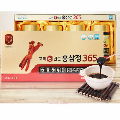 [Express Ship] Korean 6 Years Red Ginseng Extract 365 SaponinPanax 240g X 4ea • $79.40