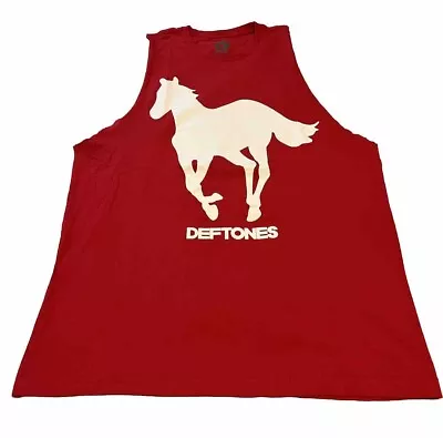 Deftones White Pony Tanktop T-shirt Sz. Large! • $19.99