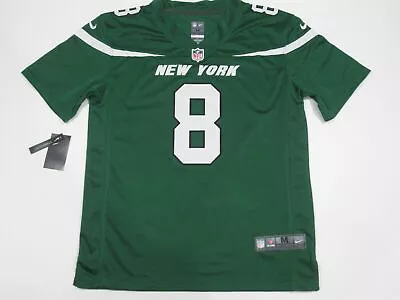 Aaron Rodgers #8 New York Jets Men's Game On-Field Jersey Green • $29.99