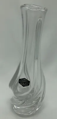 £23.70 • Buy Saint Louis France Flora Crystal Bud Vase Swirl Design W/Original Sticker 7.75 