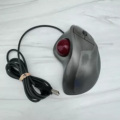 Logitech T-BB18 TrackMan Wheel USB Trackball Mouse W/Ball - Worn Finish • $19.95
