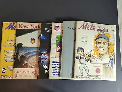 New York Mets Vintage Memoribilia 1967 '68 '69 Year Books And More • $79