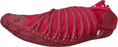 VIBRAM WOMEN'S FUROSHIKI WRAPPING SOLE SHOES Sz 7-75 EU 38 BEET RED 18WAD02 • $88.50