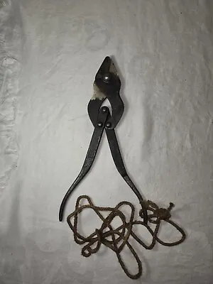 Vintage WWII Era Military? Wire Cutters With Rope Sling 13  Long • $50