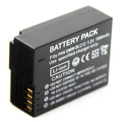 Battery Pack For Panasonic Lumix DMC-FZH1 DMC-GH2 DMC-GX8 DMC-G5 DMC-G6 DMC-G7 • $31.98