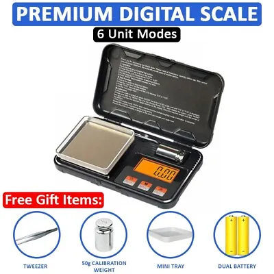Digital Pocket Scale Jewelry Mini Scale 0.01g Digital Scale Gram Herb Karat USA • $19.99