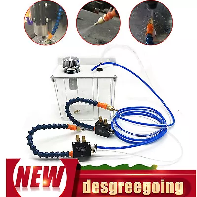 Coolant Cooling Spray Pump Mist Sprayer System For CNC Lathe Milling Machine UPS • $106.40