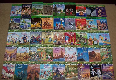 LOT 45 MAGIC TREE HOUSE BOOKS  Mary Osborne 1-1113-2830-3133-4042-4443-44 + • $48.95