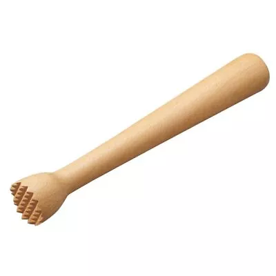 Wooden Muddler For Cocktails 10 Inch Home And Bar Muddler For Mojitos Fruit Drin • $15.37