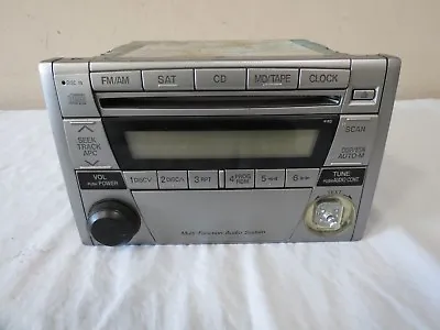 ✅ 04-05 Mazda Miata Multi-Function Audio System Radio SAT Tape CD Player OEM • $249